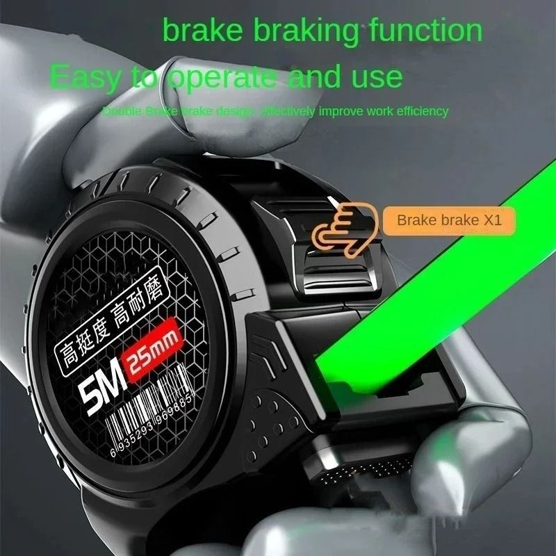 HighPrecision Fluorescent SelfLocking Measuring Tape 6