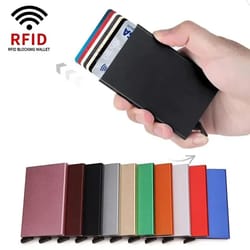 pop-up minimalist rfid smart wallet