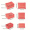 6Piece Travel Luggage Packing Cube Set 4