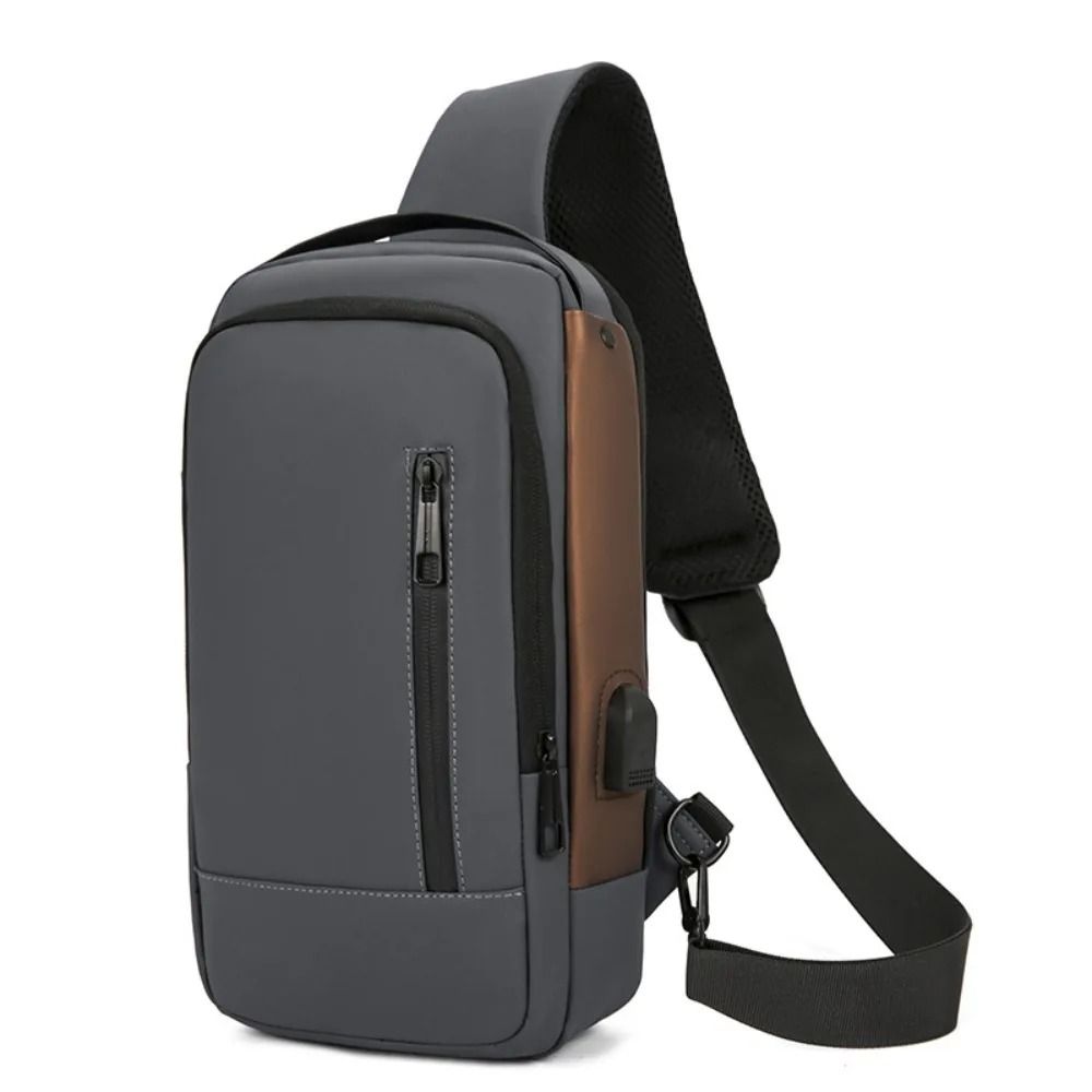AntiTheft Crossbody Chest Bag With USB Charging 8