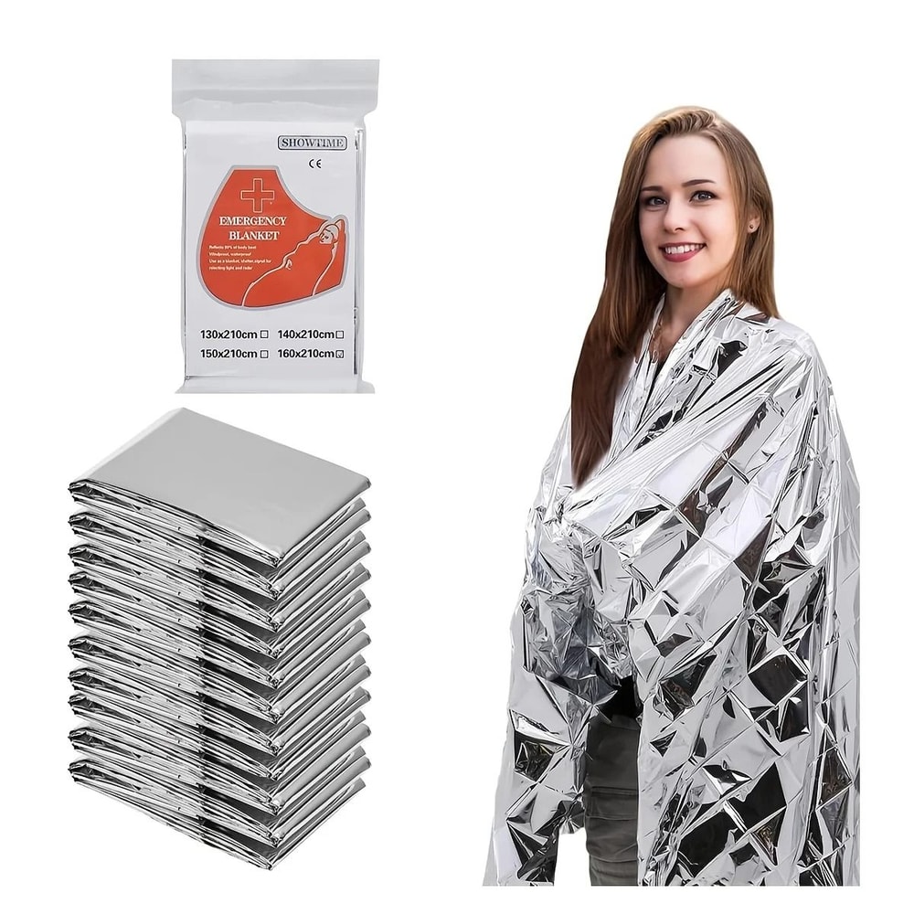 Aluminum Foil Emergency Life Blanket 5