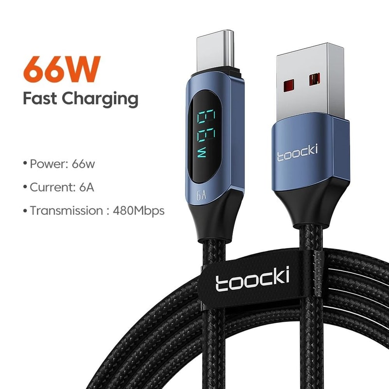 100W USB Type C Super Charge Cable 6