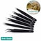 6Piece Precision AntiStatic Tweezers Set 1