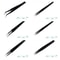 6Piece Precision AntiStatic Tweezers Set 6