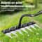 HeavyDuty Carbon Steel Garden Hand Rake 4