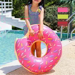 inflatable donut swimming ring & pool float