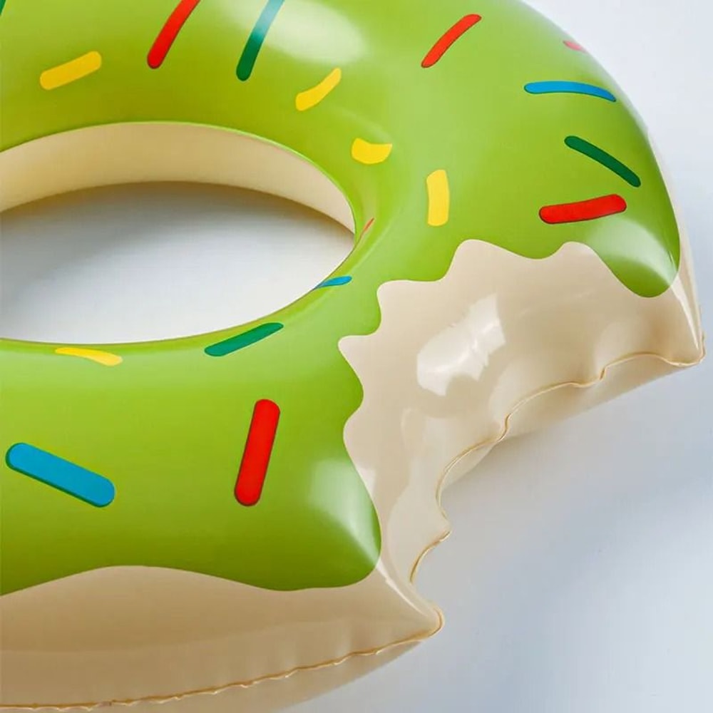 Inflatable Donut Swimming Ring Pool Float 2