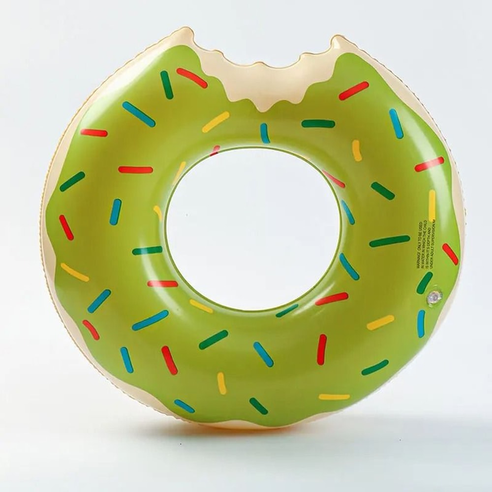 Inflatable Donut Swimming Ring Pool Float 6
