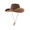 Womens Straw Western Cowboy Hat 1