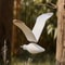 Handcrafted Wooden Flying Seagull Wall Hanging 7