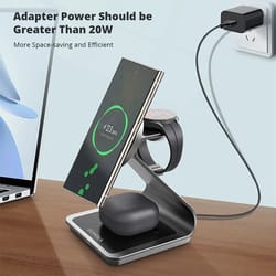 magnetic 3-in-1 fast charging station