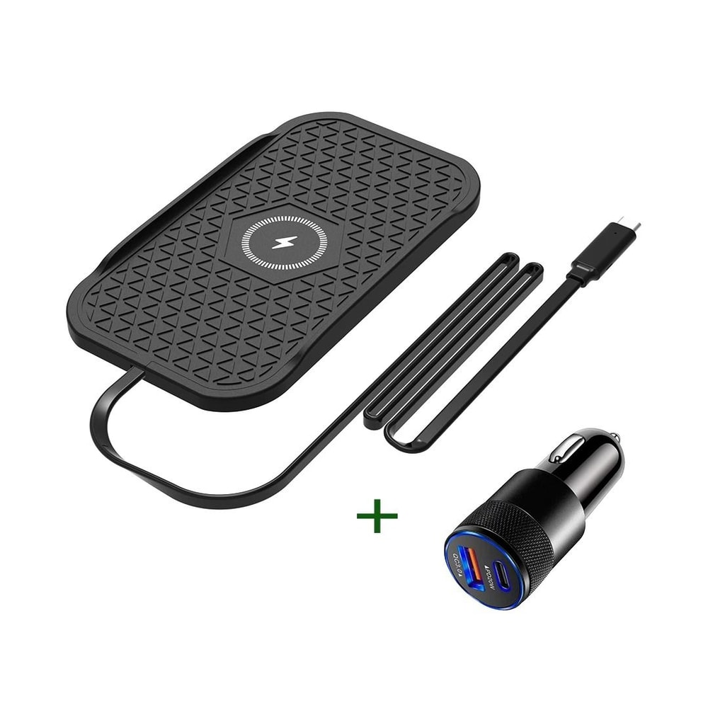 Silicone NonSlip Car Wireless Charging Pad 6