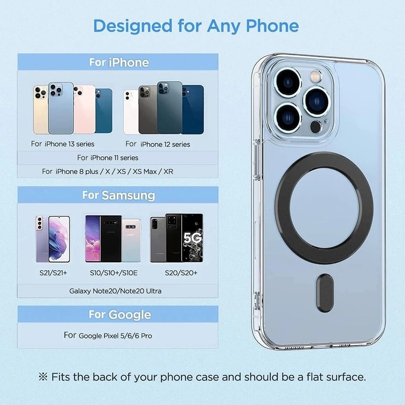 Universal Magnetic Ring Sticker Support 4