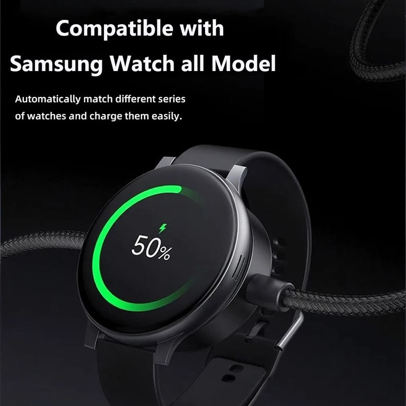 60W 2in1 Fast Charging Watch Charger Cable 3