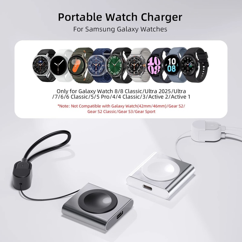 Magnetic Wireless Watch Charging Cable 0