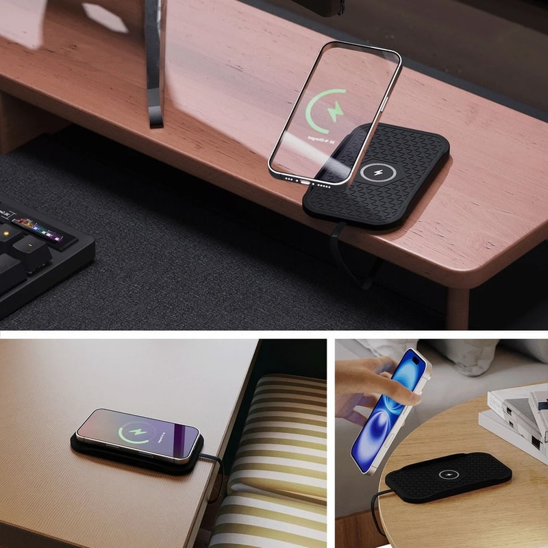 Universal Car Wireless Charging AntiSlip Mat 4