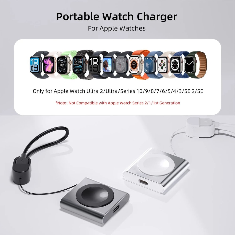 Magnetic Fast Wireless Watch Charger 0