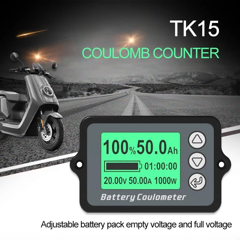 TK15 Coulomb Meter Battery Capacity Tester 2