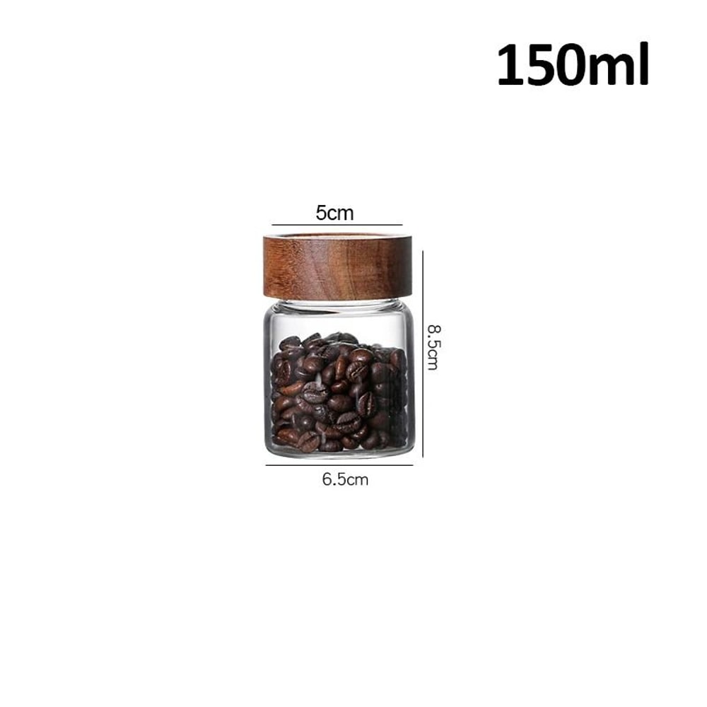 Airtight Glass Food Storage Canister 9