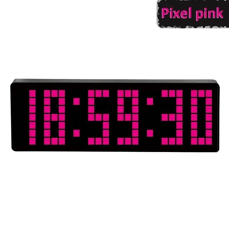 Simple Style Pixel LED Digital Clock 6