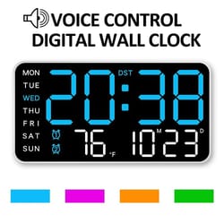 large digital led wall & table clock