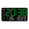 Large Digital LED Wall Table Clock 12