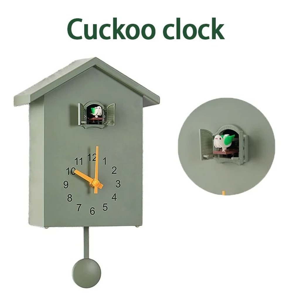 Modern Cuckoo Quartz Wall Clock 0