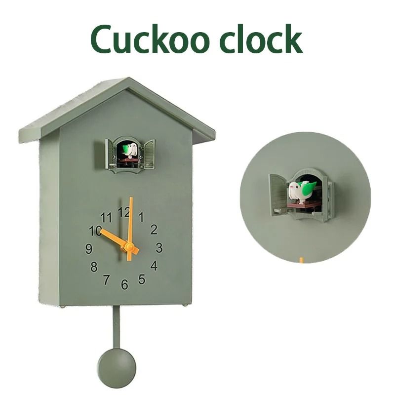 Modern Cuckoo Quartz Wall Clock 0