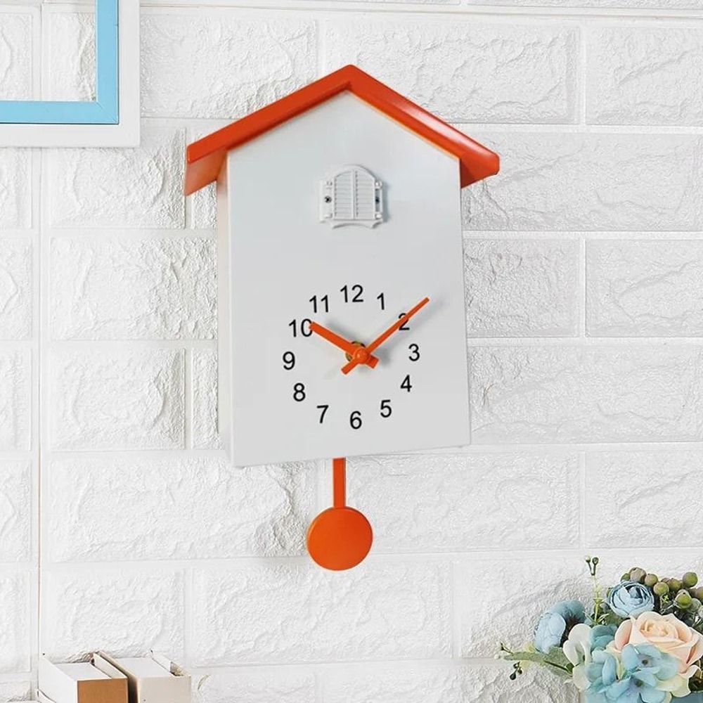 Modern Cuckoo Quartz Wall Clock 11