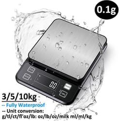 fully waterproof high-precision kitchen scale