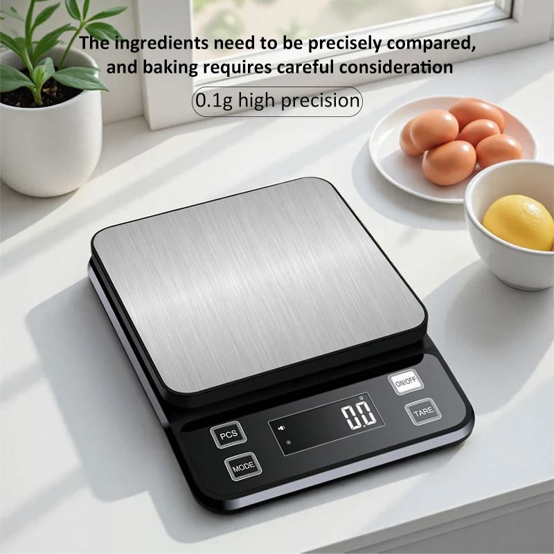 Fully Waterproof HighPrecision Kitchen Scale 4