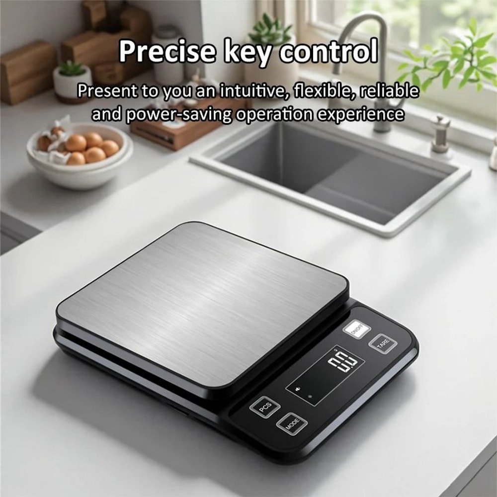 Fully Waterproof HighPrecision Kitchen Scale 5