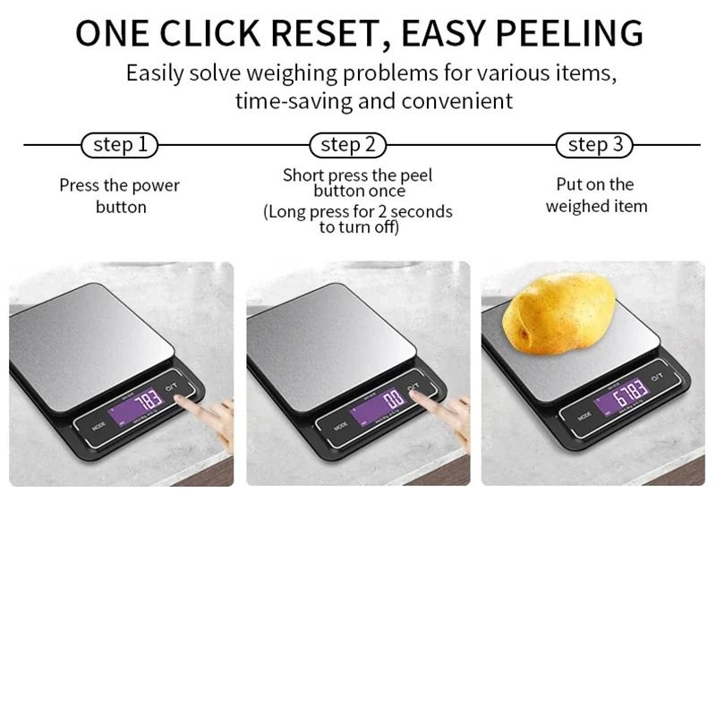 Fully Waterproof HighPrecision Scale 132 Lbs 22 Lbs 5