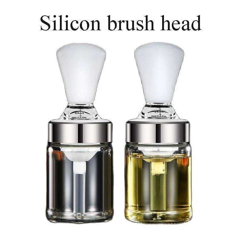 Silicone Oil Bottle Integrated Basting Brush 0