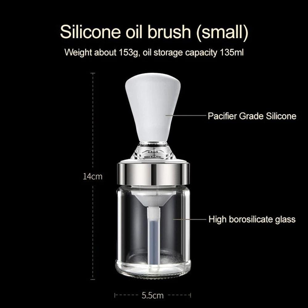 Silicone Oil Bottle Integrated Basting Brush 7