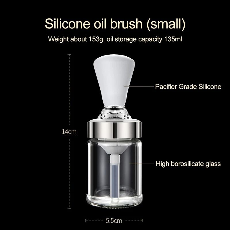Silicone Oil Bottle Integrated Basting Brush 7
