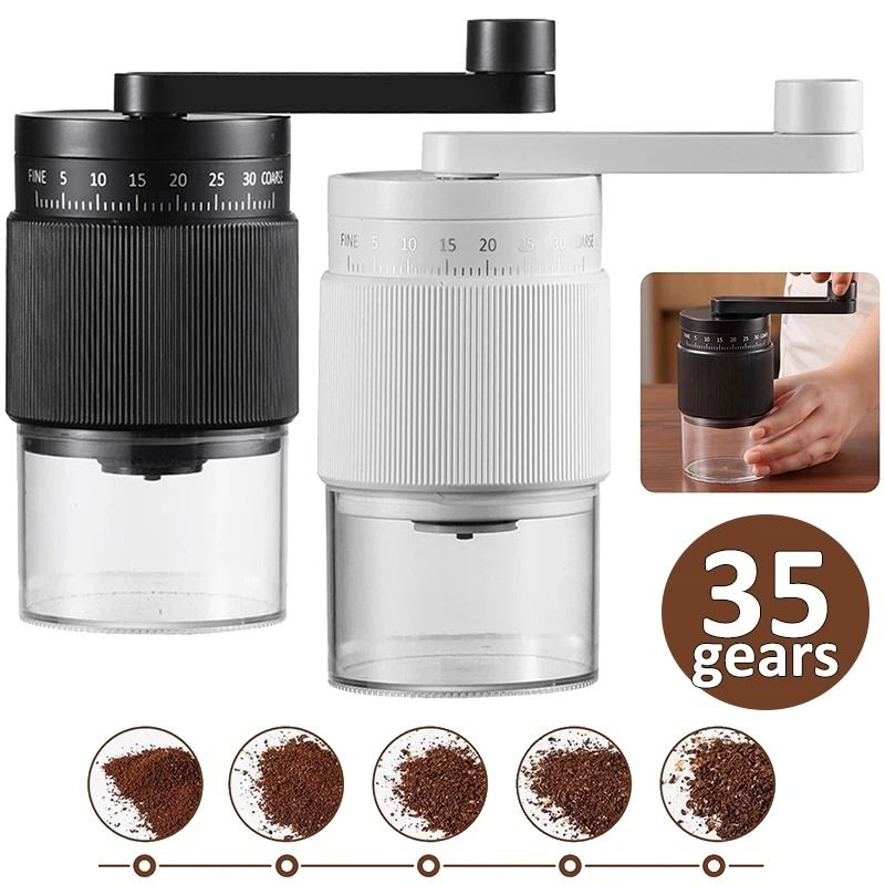 Manual 35Gear External Espresso Grinder 0