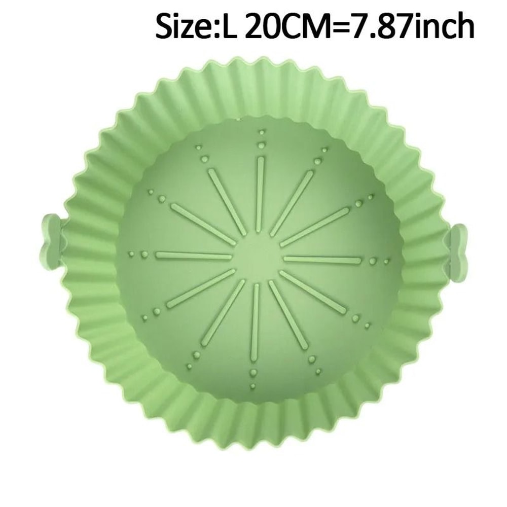 Reusable Silicone Air Fryer Baking Tray 9