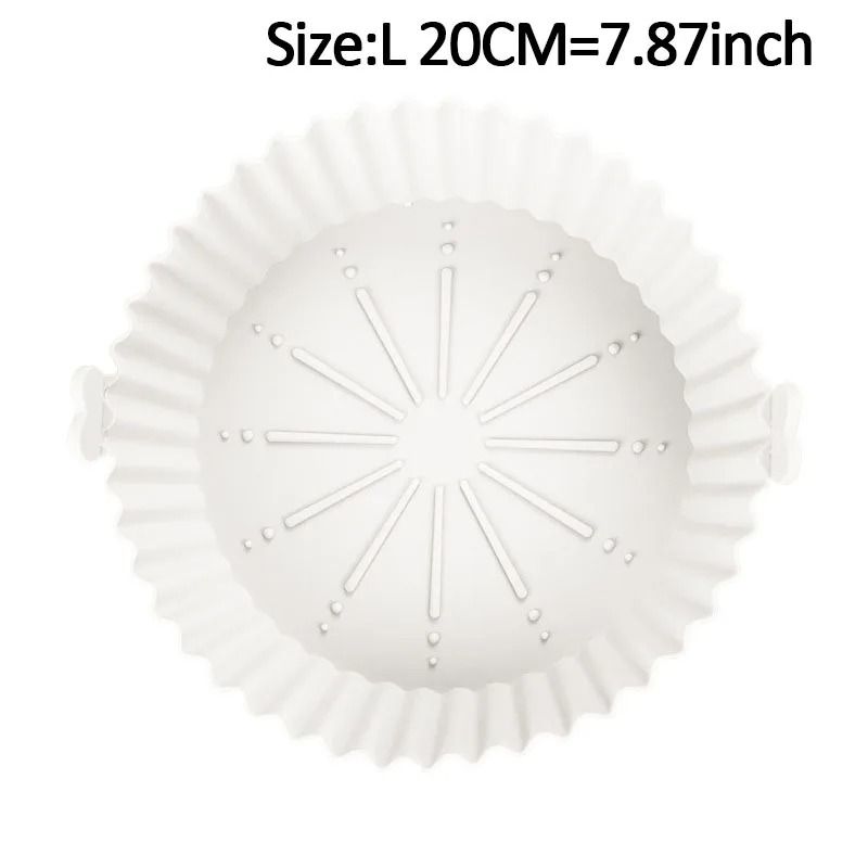 Reusable Silicone Air Fryer Baking Tray 11
