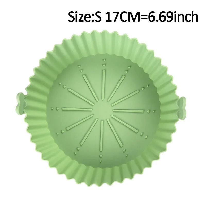 Reusable Silicone Air Fryer Baking Tray 6