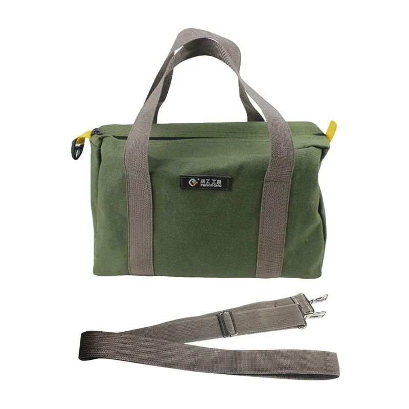 HeavyDuty Canvas Waterproof Tool Carry Bag 9