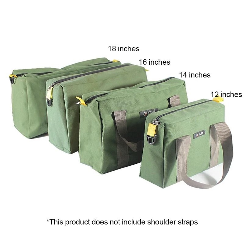 HeavyDuty Canvas Waterproof Tool Carry Bag 4