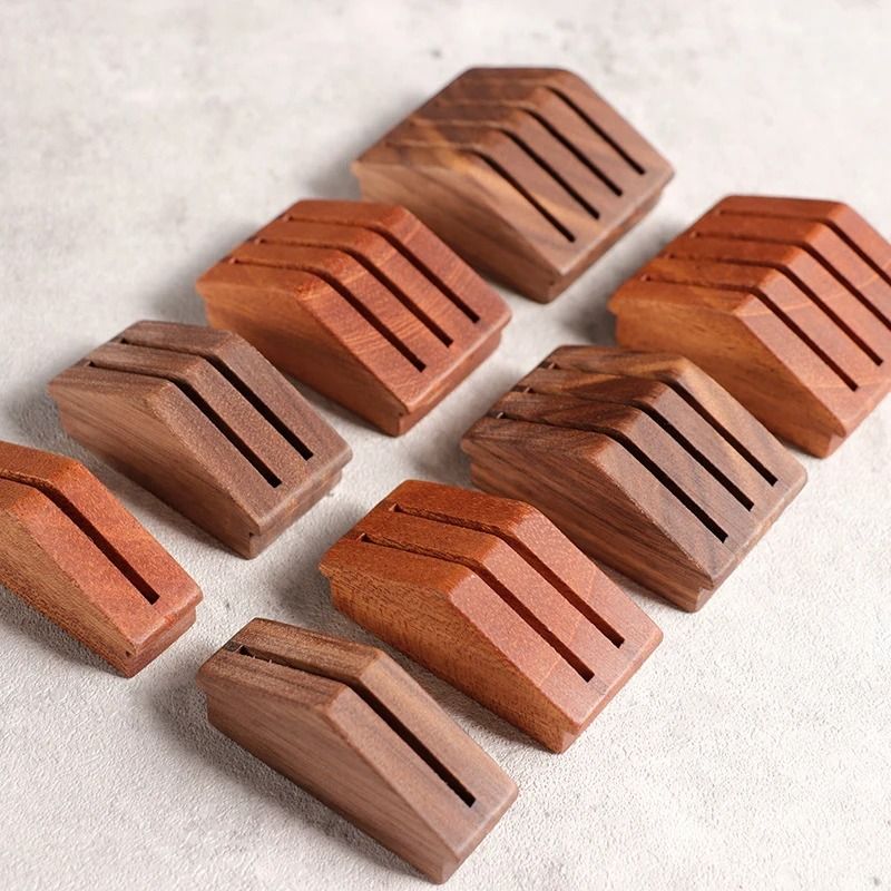 Walnut Espresso Puck Screen Holder 3