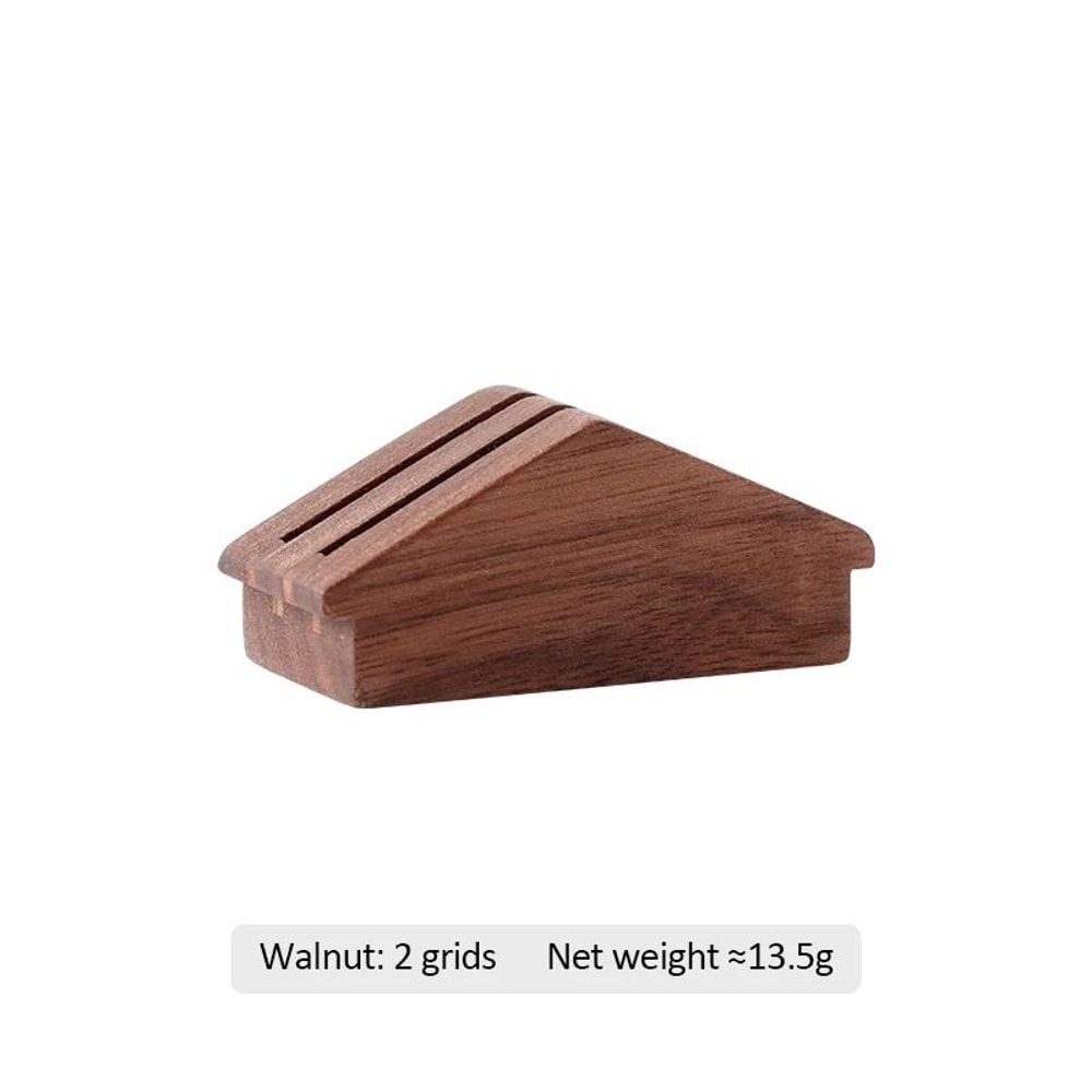 Walnut Espresso Puck Screen Holder 6