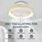 360 Rotating Flush Mount Ceiling Fan 0