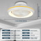 360 Rotating Flush Mount Ceiling Fan 5