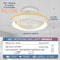360 Rotating Flush Mount Ceiling Fan 8