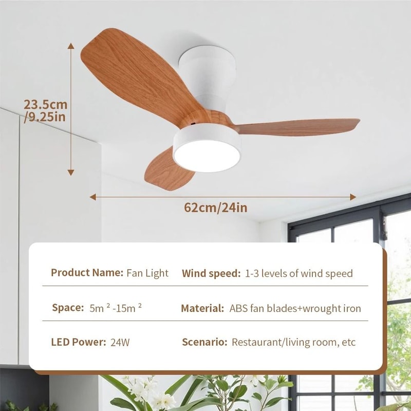 Modern Black Ceiling Fan Chandelier 21