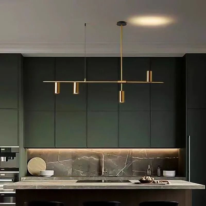 Modern Linear Pendant Light Fixture 2