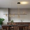 Modern Linear Pendant Light Fixture 3